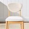 Best Choice Products 2-Piece Mid-Century Modern Wood & Upholstered Dining Chair Set